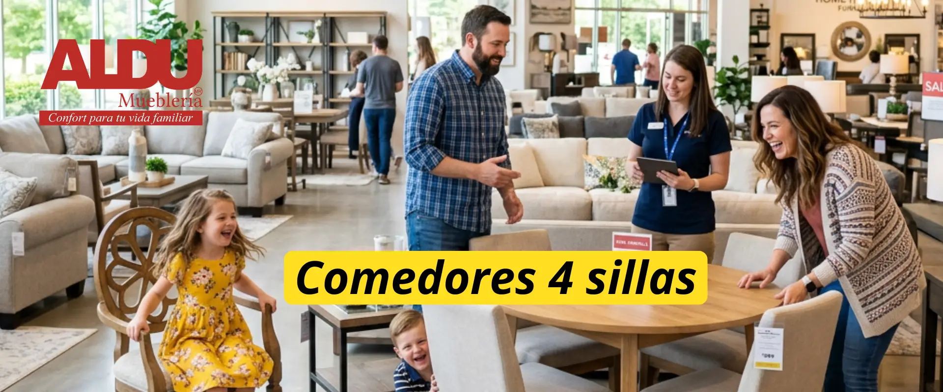 comedores 4 sillas aldu