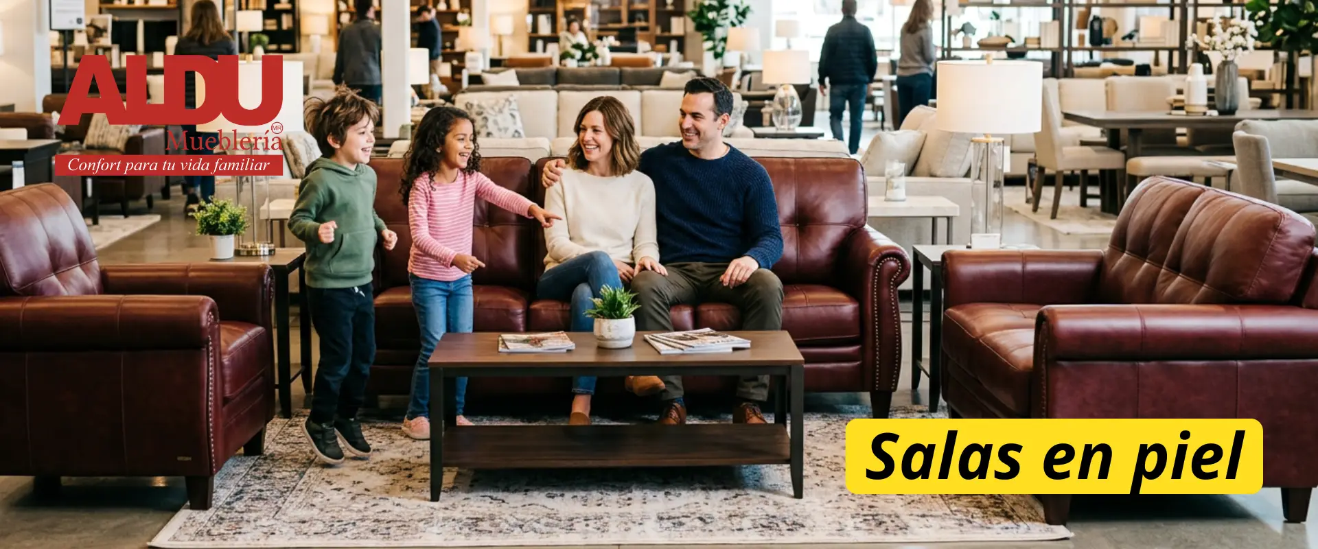 salas en piel aldu