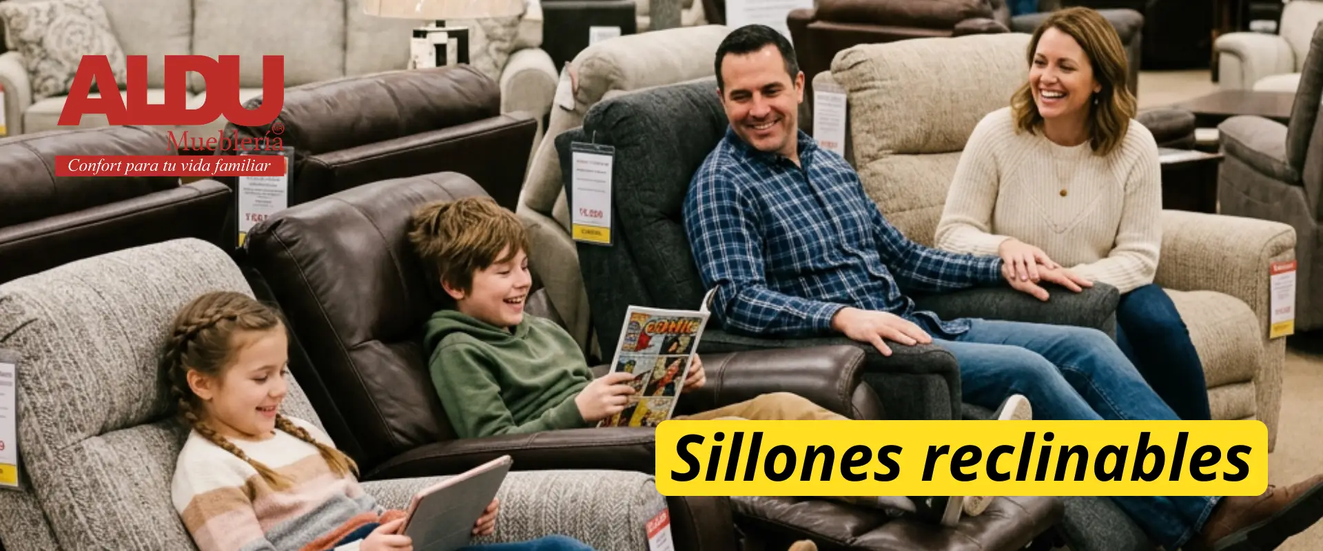 sillones reclinables aldu