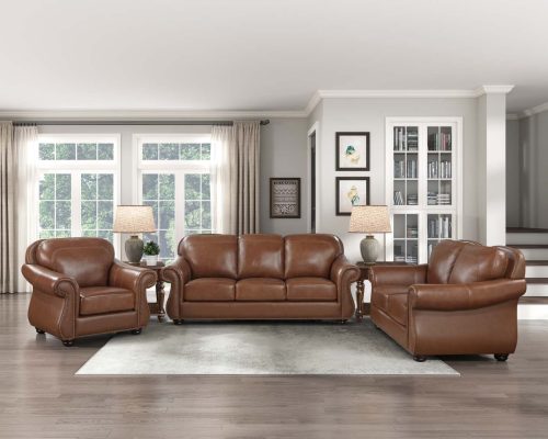Sala en Piel Attleboro Collection